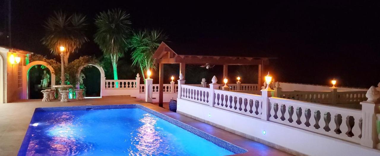 Villa Med Panoramautsikt Med Privat Pool I Calpe, Costa Blanca, Spanien Kültér fotó
