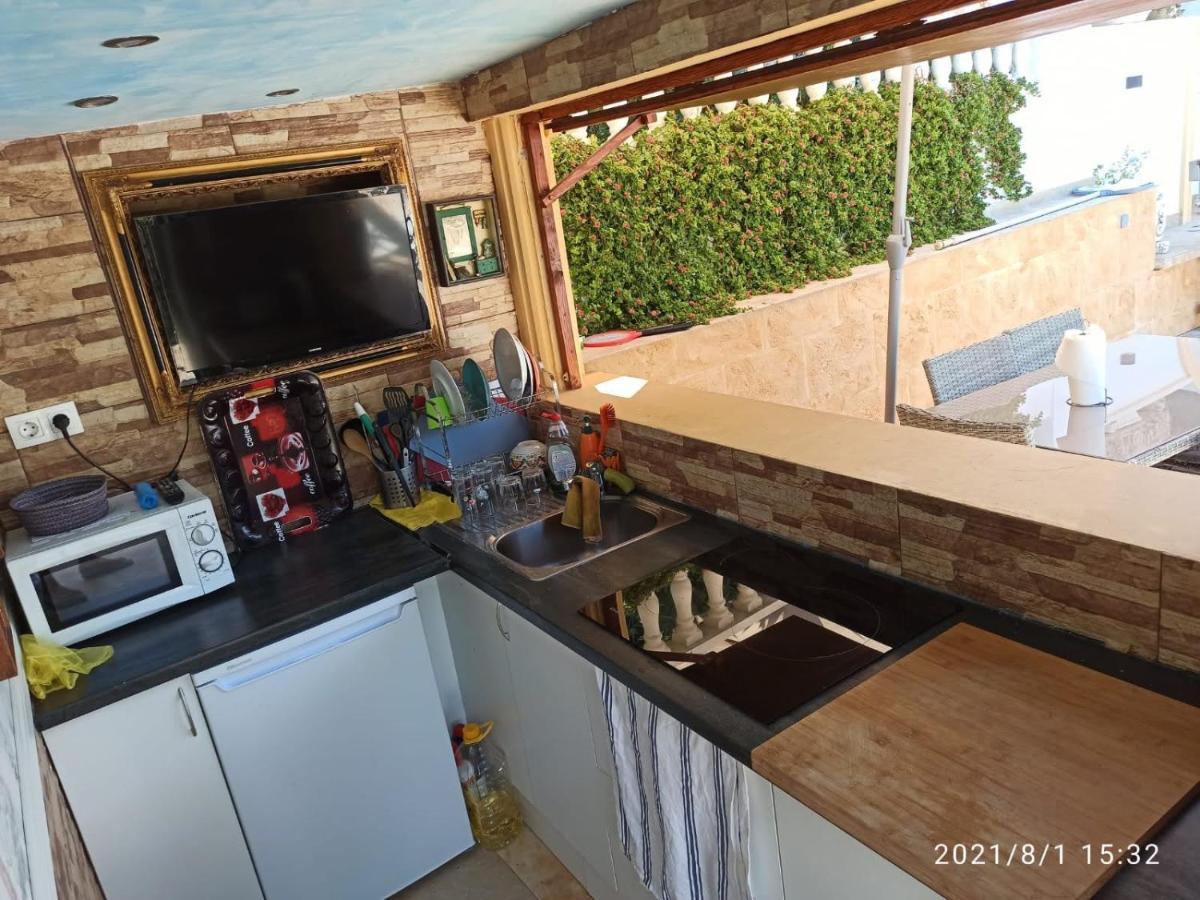 Villa Med Panoramautsikt Med Privat Pool I Calpe, Costa Blanca, Spanien Kültér fotó