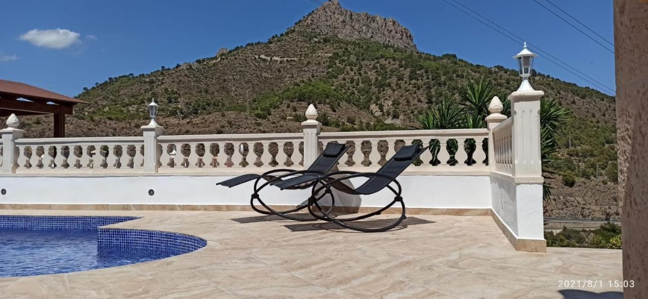 Villa Med Panoramautsikt Med Privat Pool I Calpe, Costa Blanca, Spanien Kültér fotó