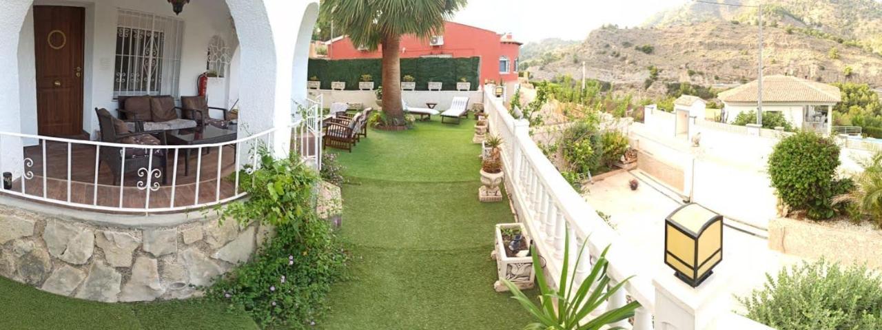 Villa Med Panoramautsikt Med Privat Pool I Calpe, Costa Blanca, Spanien Kültér fotó