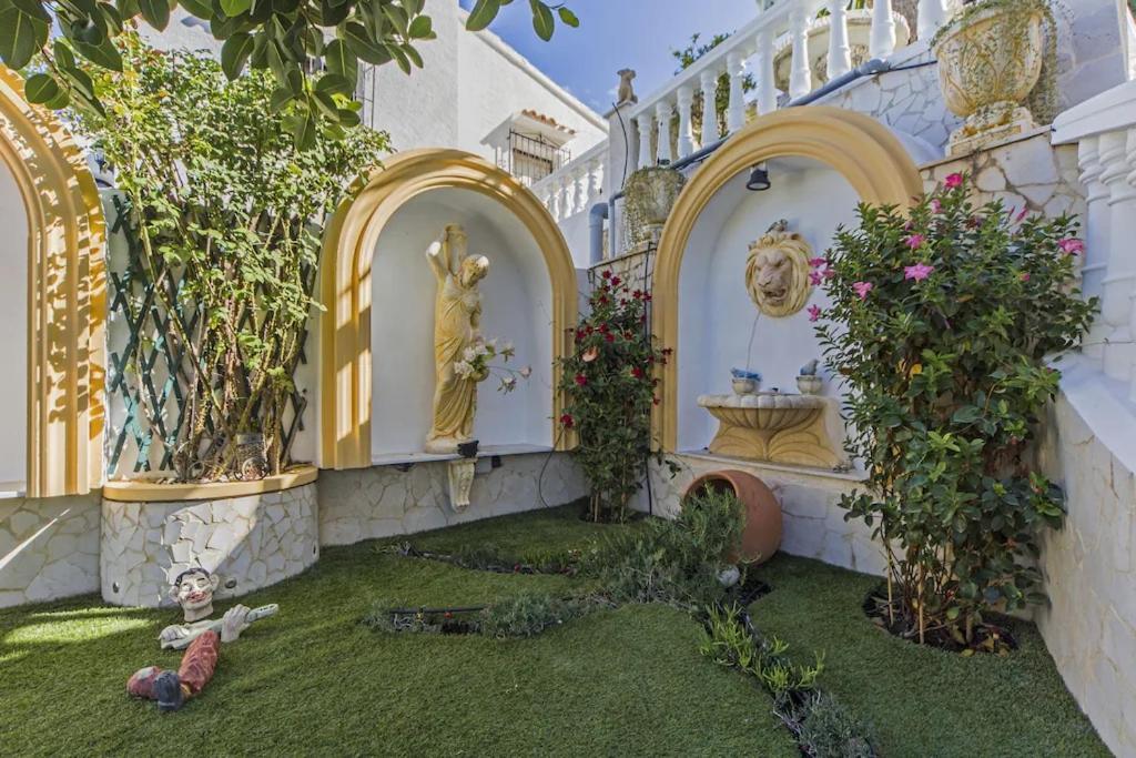 Villa Med Panoramautsikt Med Privat Pool I Calpe, Costa Blanca, Spanien Kültér fotó